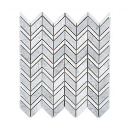 Herringbone-White-and-Gray-Stone-Marble-Mosaic (2) - 副本 - 副本