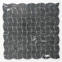 8mm-Nero marquinia-Black-Marble-Mosaic-Tiles-Irregula - 副本