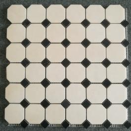 Sivec white octagon marble mosaic - 副本