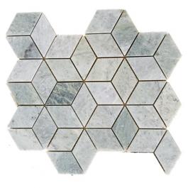 Ming green diamond mosaic