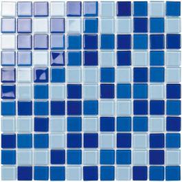 Factory Directly Sell Glass Mosaic Tile Mixed Colors Swimming Pool Glass Pool Mosaic - 副本