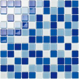 Factory Directly Sell Glass Mosaic Tile Mixed Colors Swimming Pool Glass Pool Mosaic - 副本