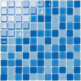 Factory Directly Sell Glass Mosaic Tile Mixed Colors Swimming Pool Glass Pool Mosaic - 副本