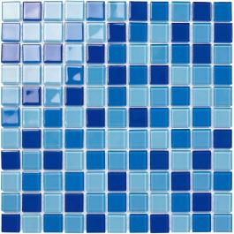 Factory Directly Sell Glass Mosaic Tile Mixed Colors Swimming Pool Glass Pool Mosaic - 副本