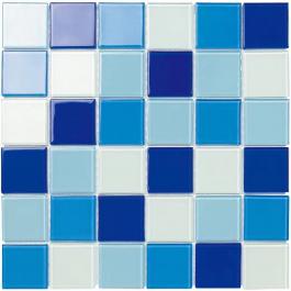 Factory Directly Sell Glass Mosaic Tile Mixed Colors Swimming Pool Glass Pool Mosaic - 副本