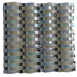 Factory Directly Sell Glass Mosaic Tile Mixed Colors Swimming Pool Glass Pool Mosaic - 副本