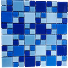 Factory Directly Sell Glass Mosaic Tile Mixed Colors Swimming Pool Glass Pool Mosaic - 副本