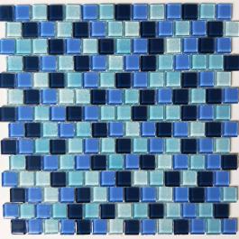 Factory Directly Sell Glass Mosaic Tile Mixed Colors Swimming Pool Glass Pool Mosaic - 副本