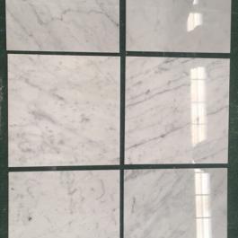 Bianco carrara marble tile